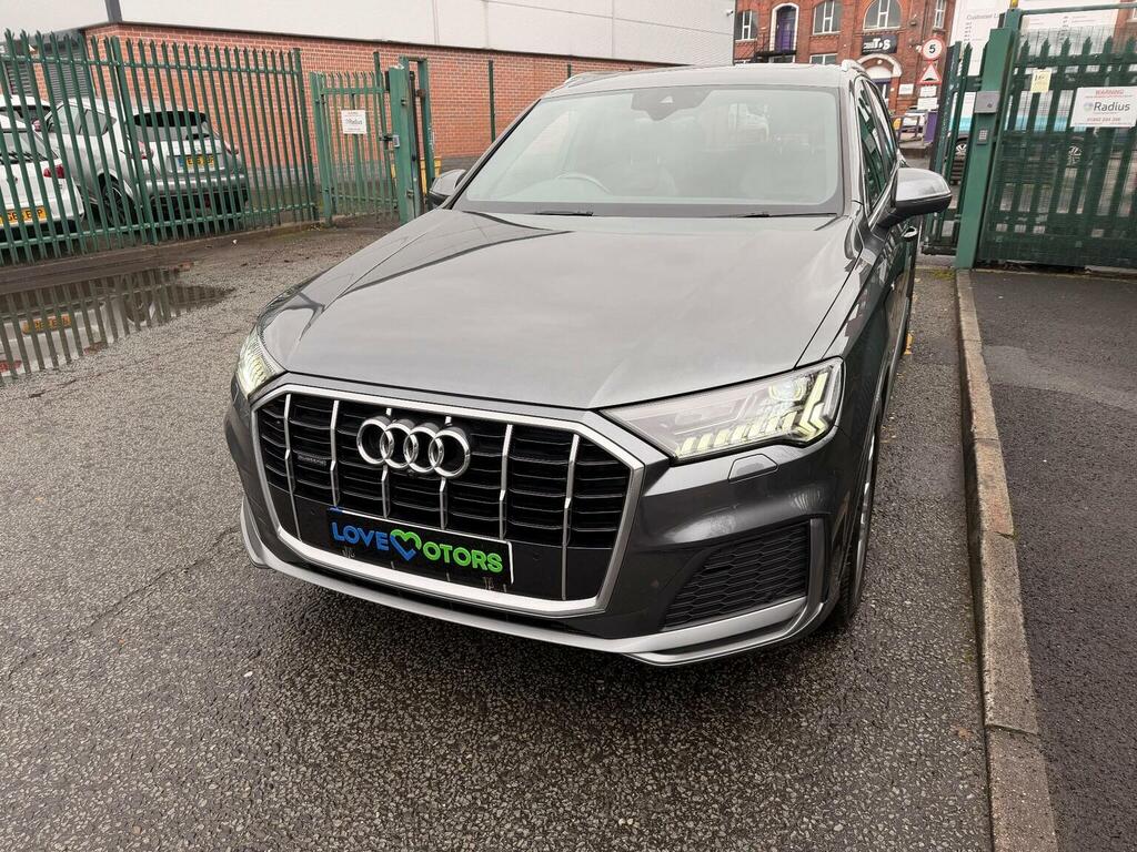 Audi Q7 3.0 Tdi V6 45 S Line Tiptronic Quattro Euro 6 Ss FT21OCE Grey #3