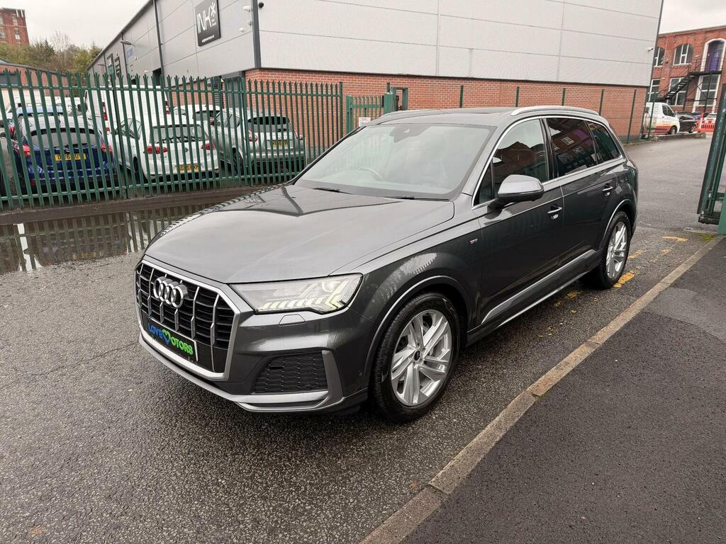 Audi Q7 3.0 Tdi V6 45 S Line Tiptronic Quattro Euro 6 Ss FT21OCE Grey #4