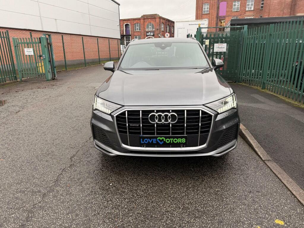Audi Q7 3.0 Tdi V6 45 S Line Tiptronic Quattro Euro 6 Ss FT21OCE Grey #6