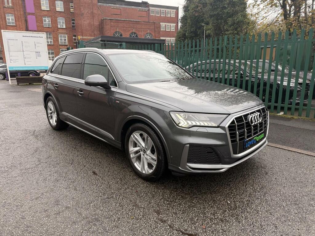 Audi Q7 3.0 Tdi V6 45 S Line Tiptronic Quattro Euro 6 Ss Grey