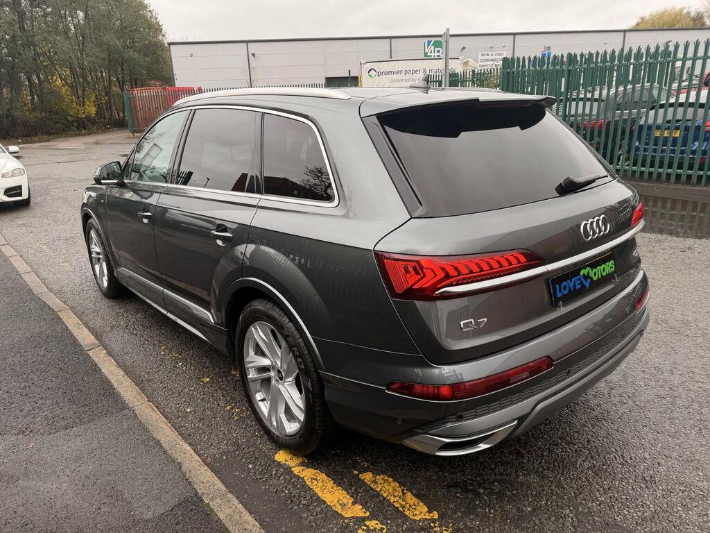 Audi Q7 3.0 Tdi V6 45 S Line Tiptronic Quattro Euro 6 Ss FT21OCE Grey #5