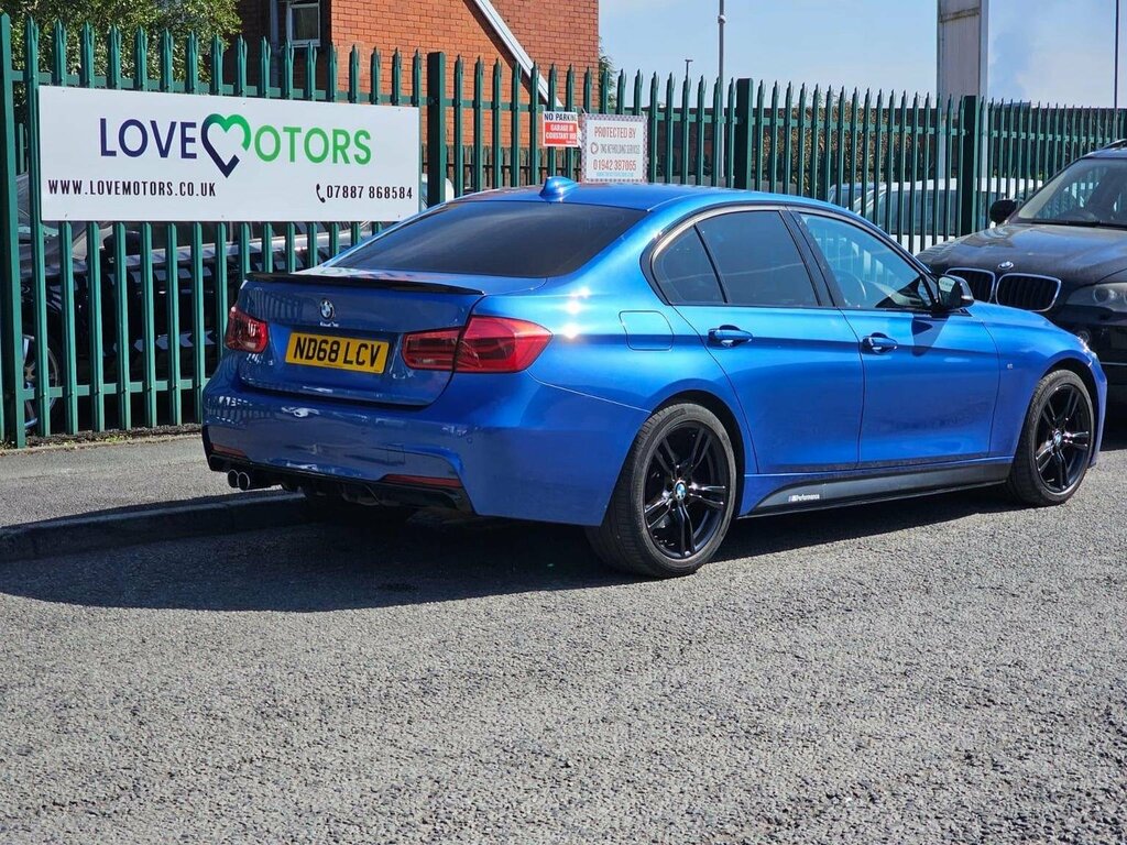 BMW 3 Series 2.0 320D M Sport Euro 6 Ss 201868 ND68LCV Blue #2