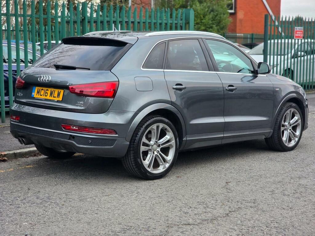 Audi Q3 2.0 Tdi S Line Plus S Tronic Quattro Euro 6 Ss MC16WLW Grey #3