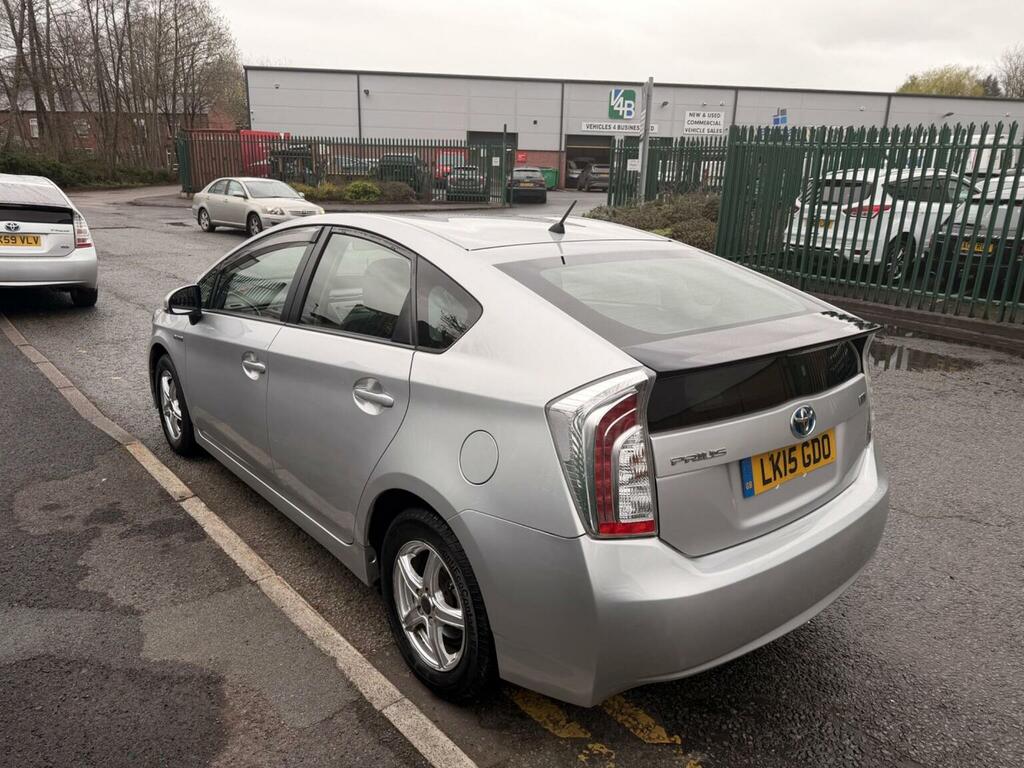 Toyota Prius 1.8 Vvt-h T4 Hatchback Hybrid Cvt Euro LK15GDO Silver #5