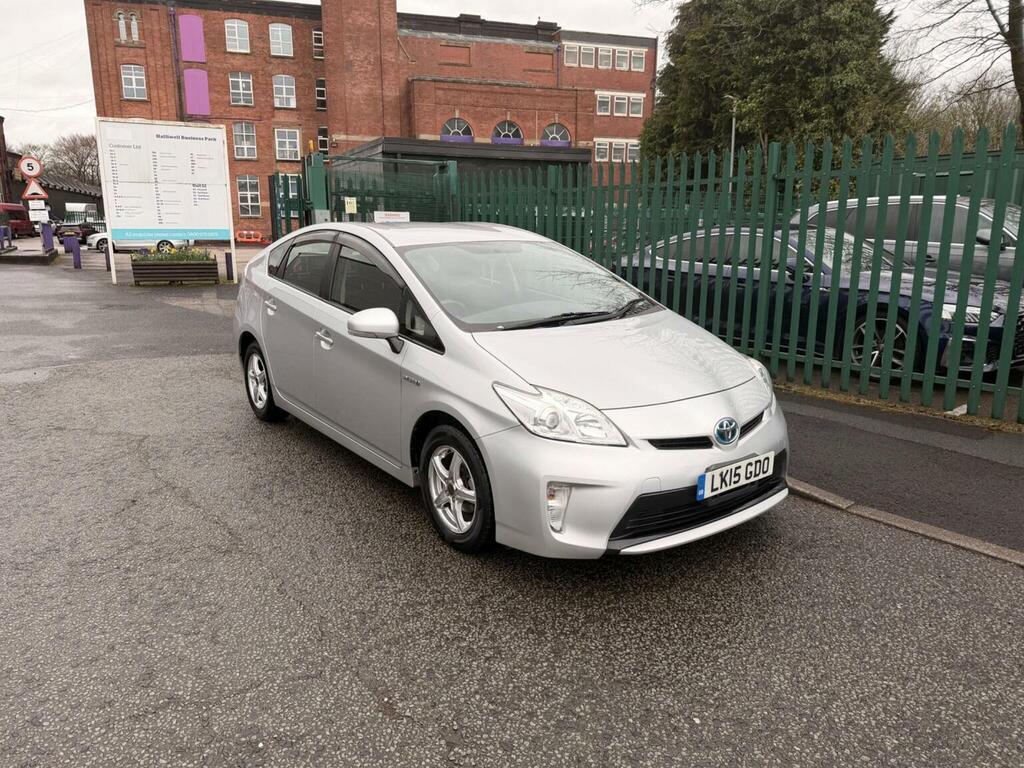 Toyota Prius 1.8 Vvt-h T4 Hatchback Hybrid Cvt Euro Silver