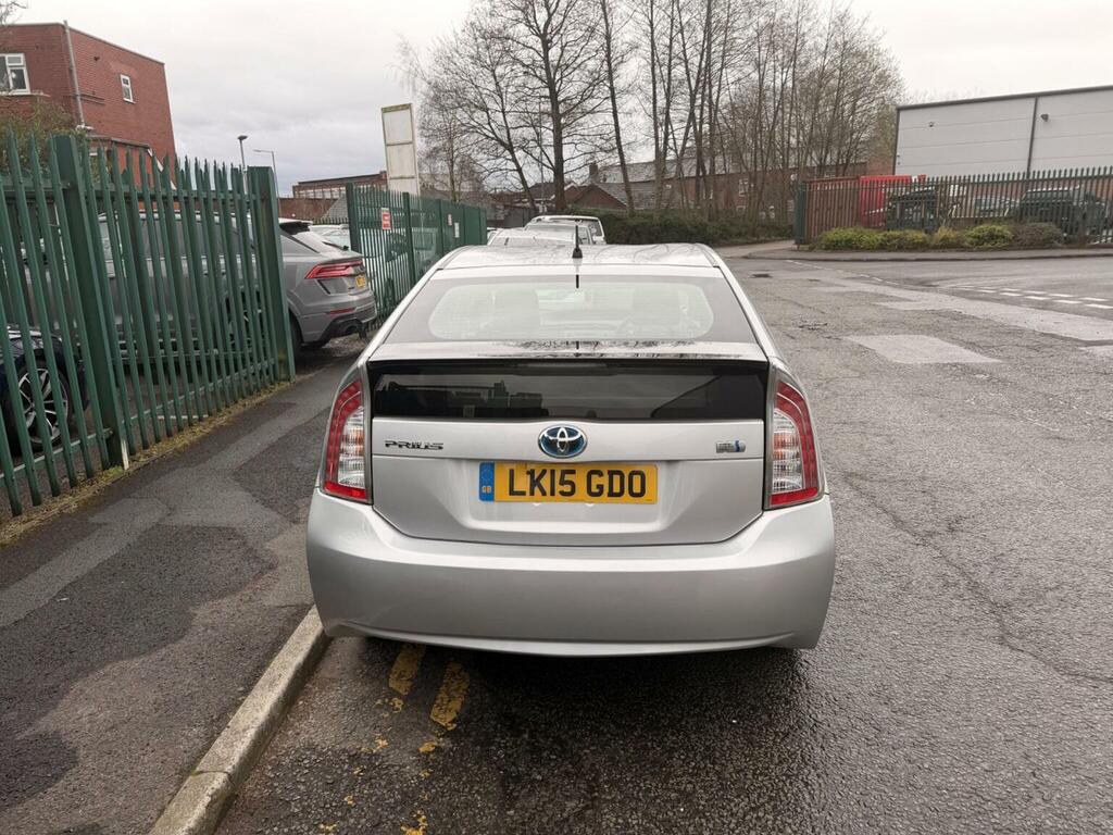 Toyota Prius 1.8 Vvt-h T4 Hatchback Hybrid Cvt Euro LK15GDO Silver #4