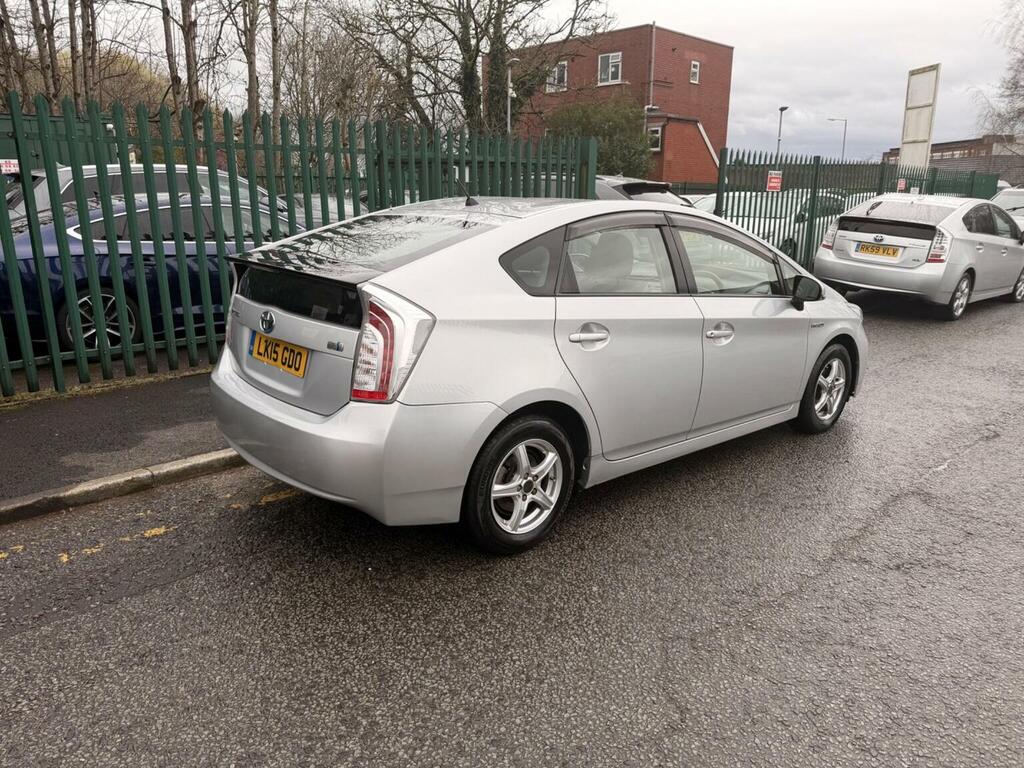 Toyota Prius 1.8 Vvt-h T4 Hatchback Hybrid Cvt Euro LK15GDO Silver #3