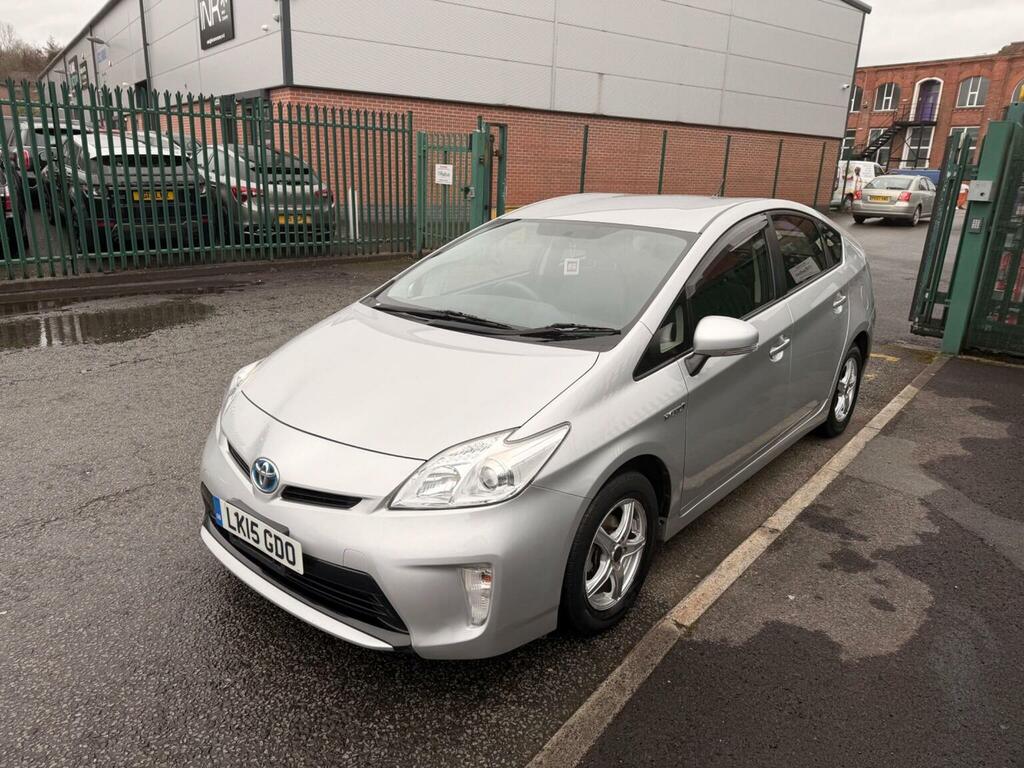 Toyota Prius 1.8 Vvt-h T4 Hatchback Hybrid Cvt Euro LK15GDO Silver #6