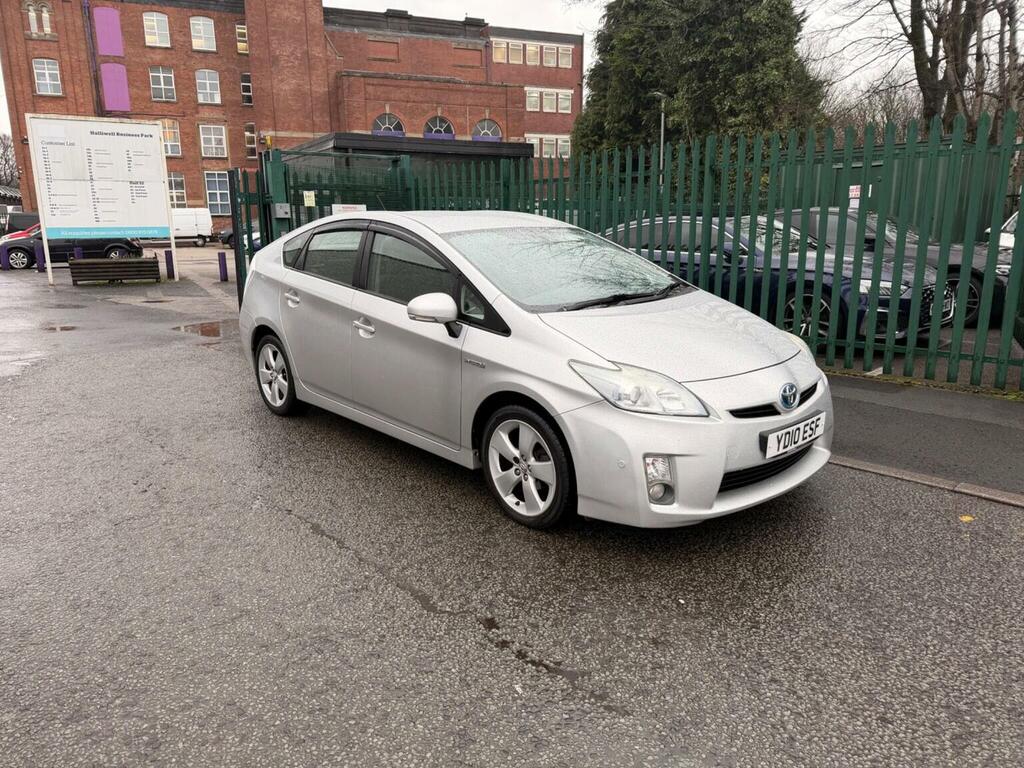 Toyota Prius 1.8 Vvt-h T Spirit Cvt Euro 5 Ss 201010 Silver