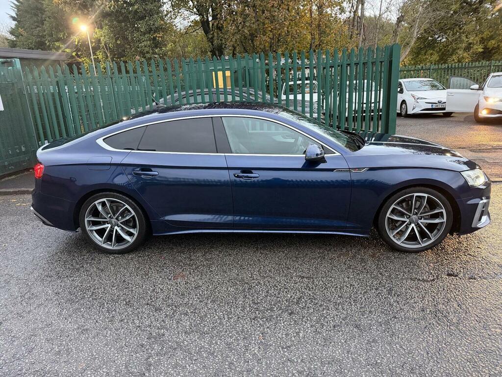 Audi A5 2.0 Tdi 35 S Line Sportback S Tronic Euro 6 Ss LS70HWD Blue #2