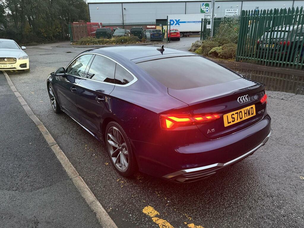 Audi A5 2.0 Tdi 35 S Line Sportback S Tronic Euro 6 Ss LS70HWD Blue #5