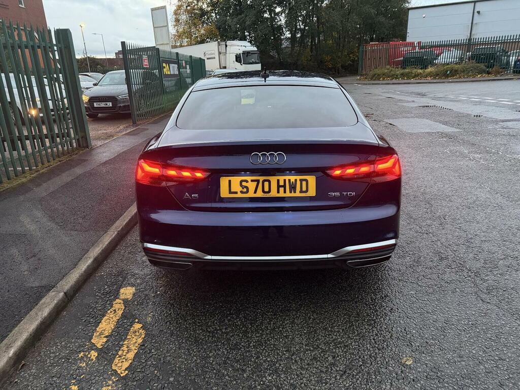 Audi A5 2.0 Tdi 35 S Line Sportback S Tronic Euro 6 Ss LS70HWD Blue #4