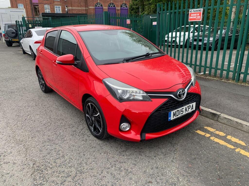 Toyota Yaris 1.33 Dual Vvt-i Sport Euro 5 Euro 5 201515 MD15KPA Red #2