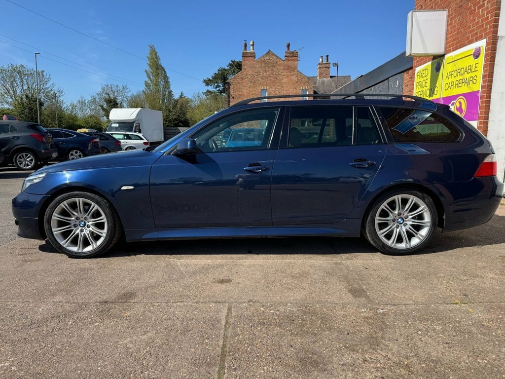 BMW 5 Series 2L M Sport Business Edition Blue #4