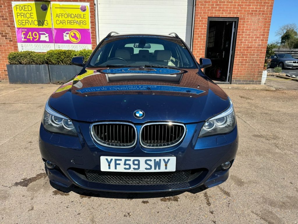 BMW 5 Series 2L M Sport Business Edition Blue #2