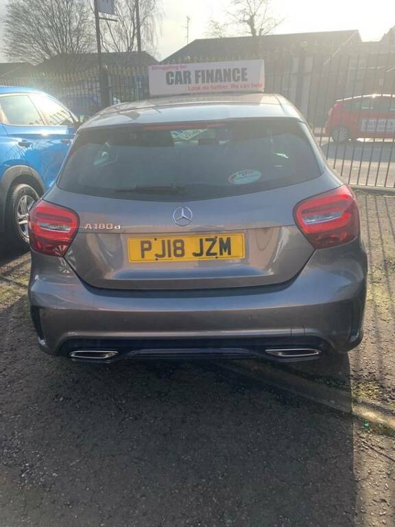 Mercedes-Benz A Class A180d Amg Line Executive - 2018 18 PJ18JZM Grey #3