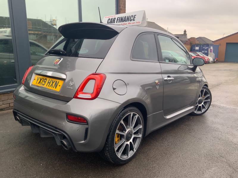 Abarth 595 1.4 T-jet 165 Turismo 70Th Anniversary - 2019 YX19HXN Grey #3