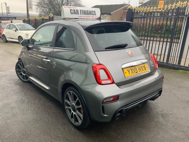 Abarth 595 1.4 T-jet 165 Turismo 70Th Anniversary - 2019 YX19HXN Grey #4