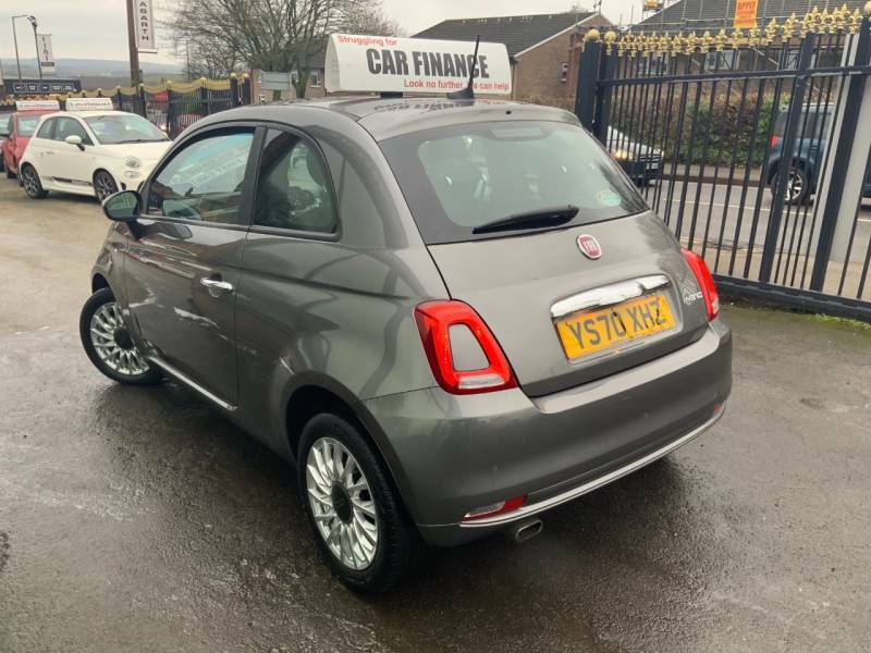 Fiat 500 1.0 Mild Hybrid Lounge - 2020 70 YS70XHZ Grey #5