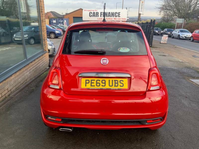 Fiat 500 1.2 Sport - 2019 69 PE69UBS Red #3
