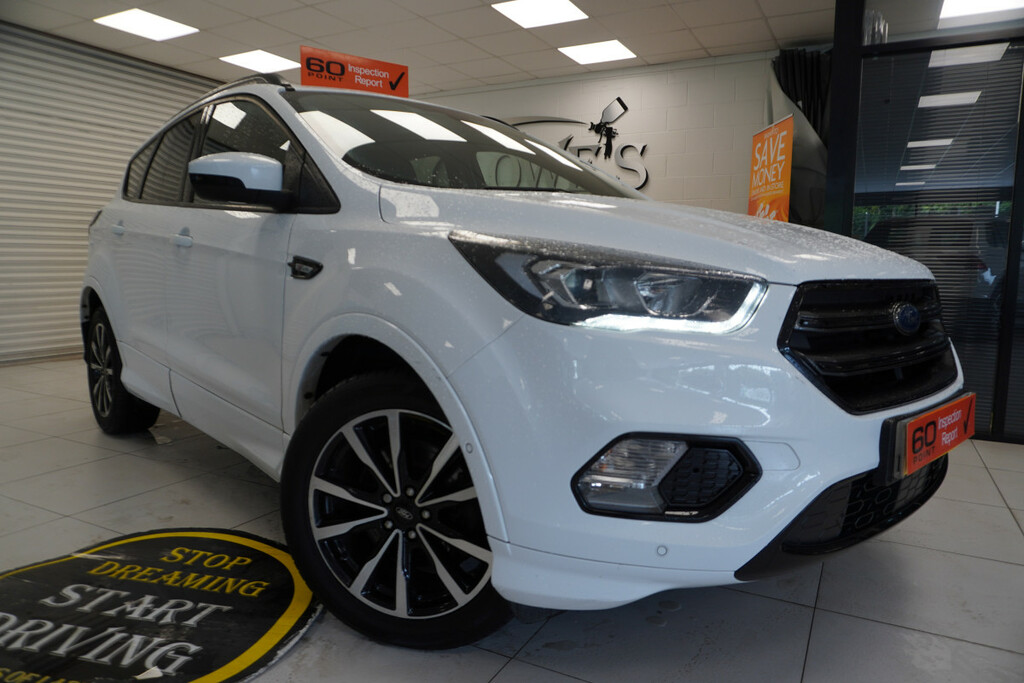 Ford Kuga 2.0 Tdci St-line OGZ3583 White #6