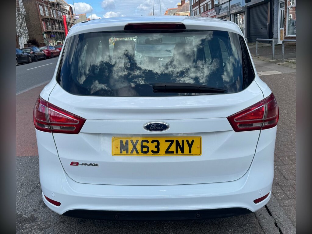 Ford B-Max 1.6 Zetec Mpv Powershift Euro 5 105 Ps MX63ZNY White #5
