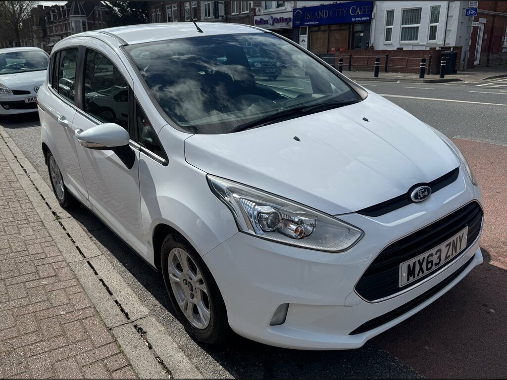 Ford B-Max 1.6 Zetec Mpv Powershift Euro 5 105 Ps MX63ZNY White #3