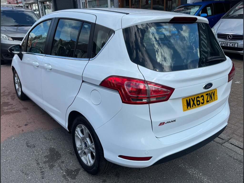 Ford B-Max 1.6 Zetec Mpv Powershift Euro 5 105 Ps MX63ZNY White #6
