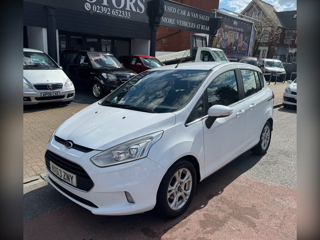 Ford B-Max 1.6 Zetec Mpv Powershift Euro 5 105 Ps White