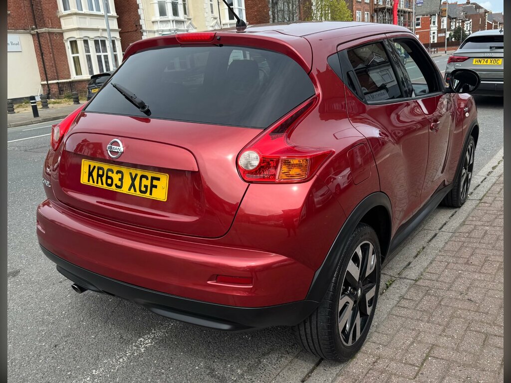 Nissan Juke 1.6 N-tec Suv Euro 5 17In Alloy KR63XGF Red #6