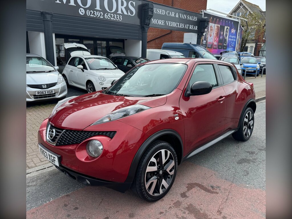 Nissan Juke 1.6 N-tec Suv Euro 5 17In Alloy Red