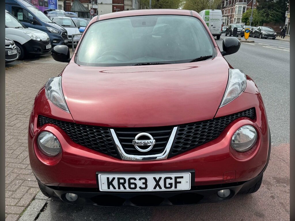 Nissan Juke 1.6 N-tec Suv Euro 5 17In Alloy KR63XGF Red #3