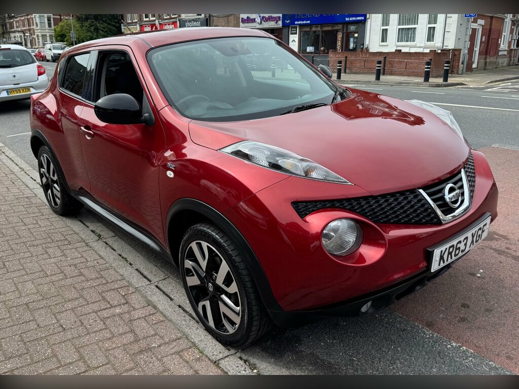 Nissan Juke 1.6 N-tec Suv Euro 5 17In Alloy KR63XGF Red #4