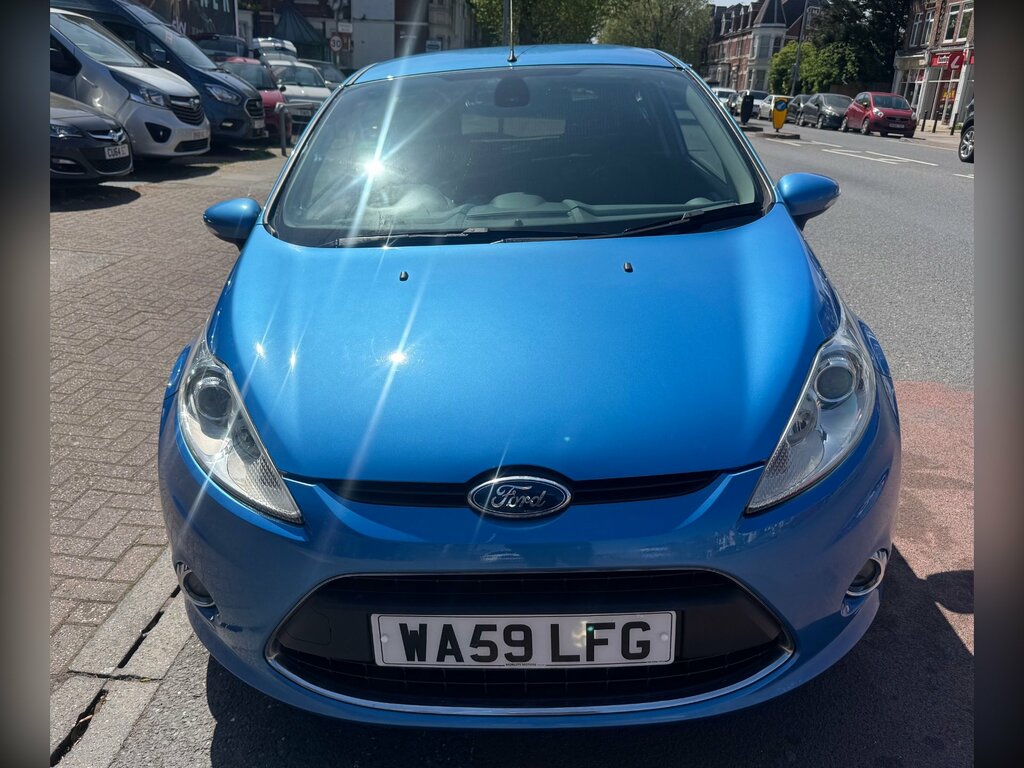 Ford Fiesta 1.4 Titanium Hatchback 133 Gkm WA59LFG Blue #3