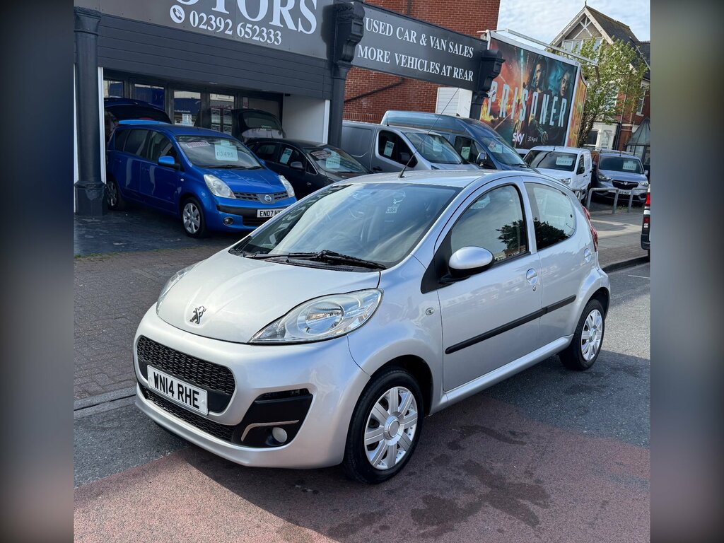Peugeot 107 1.0 12V Active Hatchback 2 Tronic Euro Silver