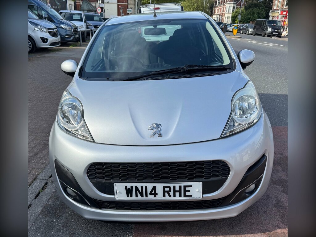 Peugeot 107 1.0 12V Active Hatchback 2 Tronic Euro Silver #3