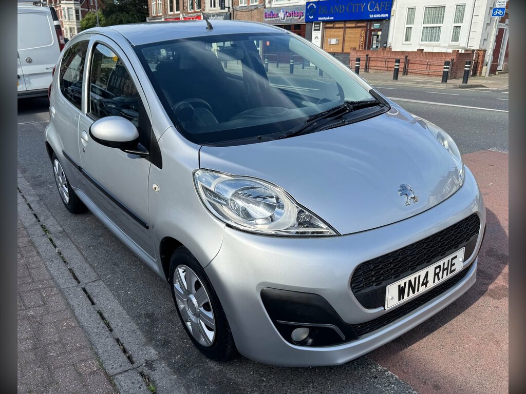 Peugeot 107 1.0 12V Active Hatchback 2 Tronic Euro Silver #4