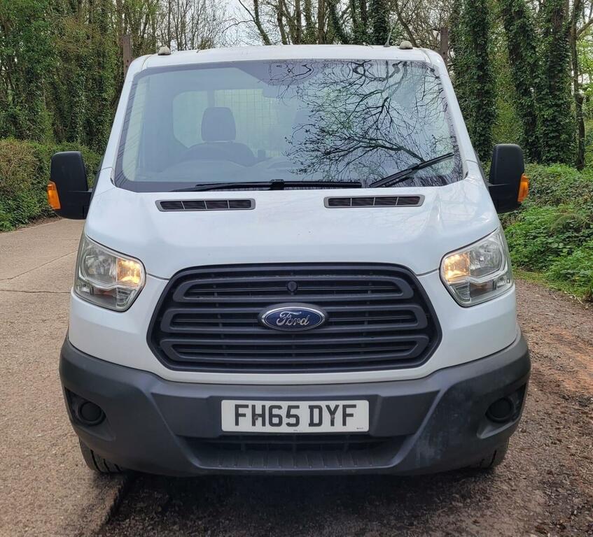 Ford Transit Custom Chassis Cab 2.2 Tdci 350 Rwd L4 H1 Euro 5 Drw FH65DYF White #5