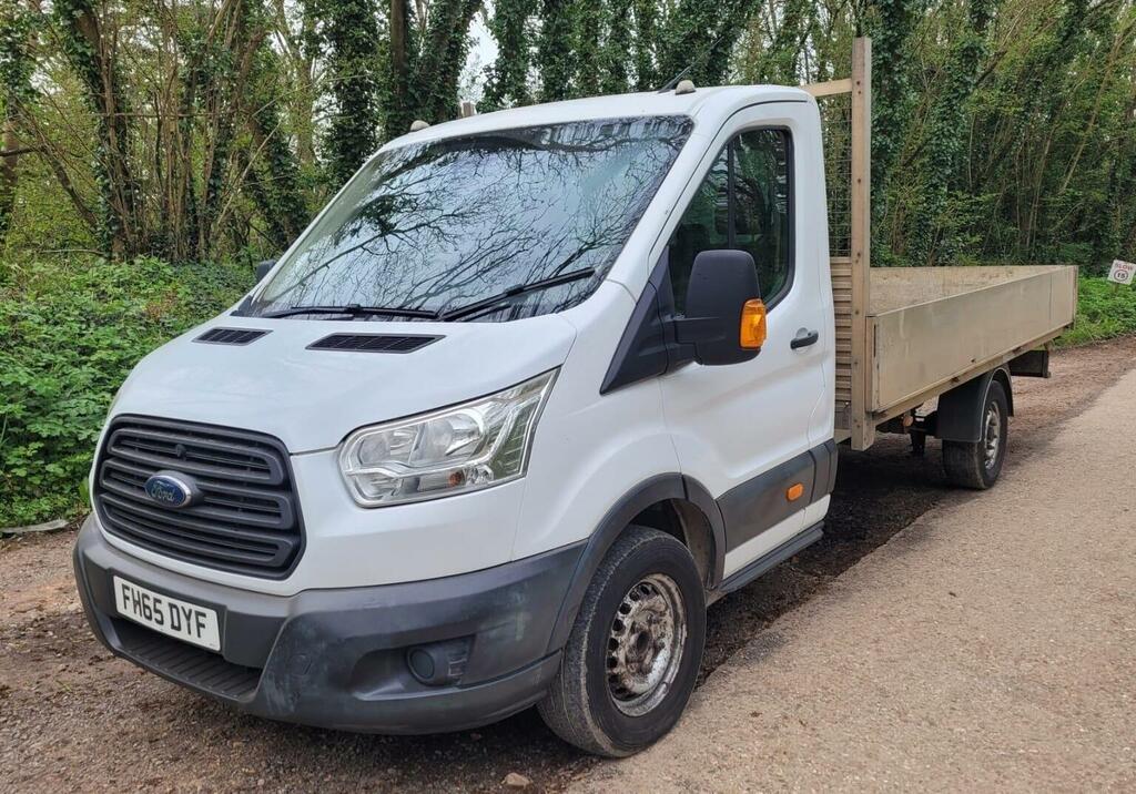 Ford Transit Custom Chassis Cab 2.2 Tdci 350 Rwd L4 H1 Euro 5 Drw FH65DYF White #6