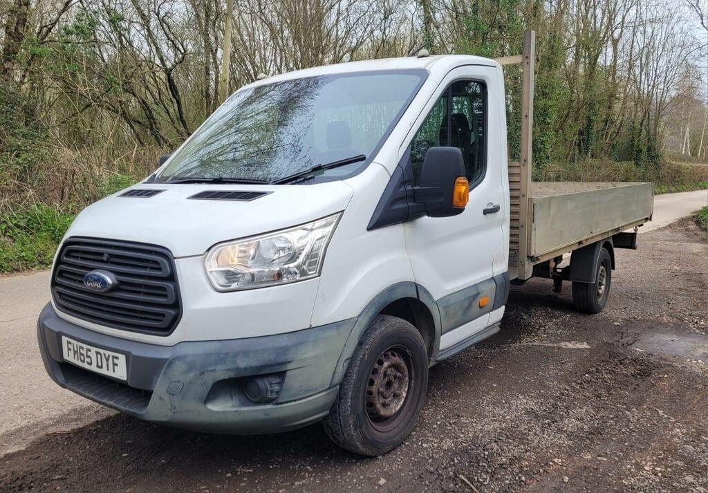 Ford Transit Custom Chassis Cab 2.2 Tdci 350 Rwd L4 H1 Euro 5 Drw FH65DYF White #3