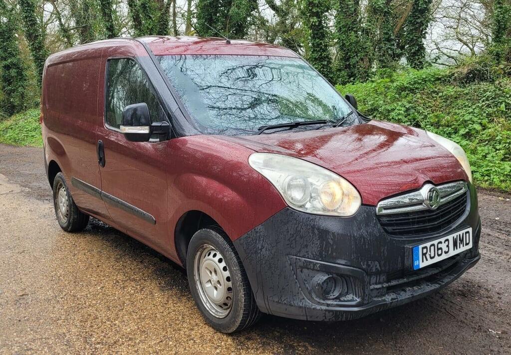 Vauxhall Combo Panel Van 1.3 Cdti 2000 16V Fwd L1 H1 201363 Red