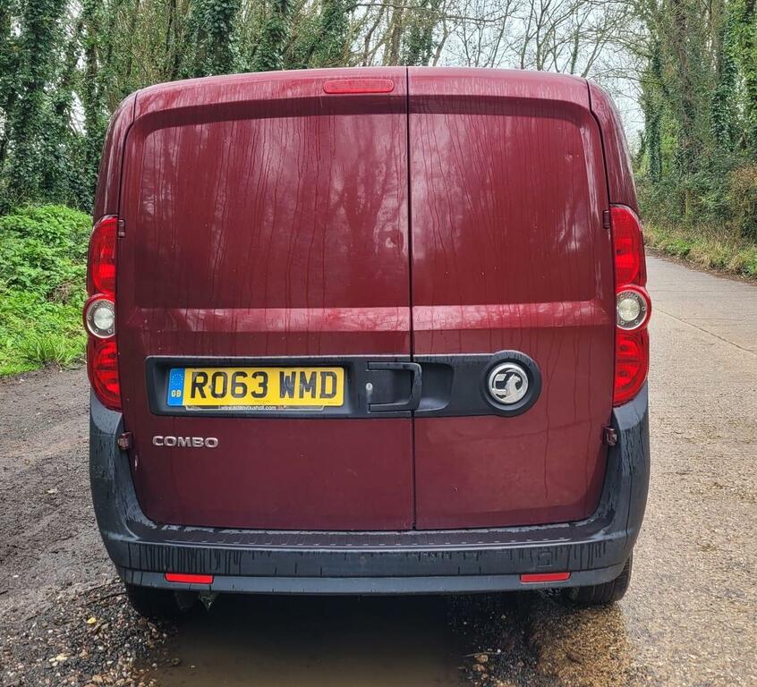 Vauxhall Combo Panel Van 1.3 Cdti 2000 16V Fwd L1 H1 201363 Red #6