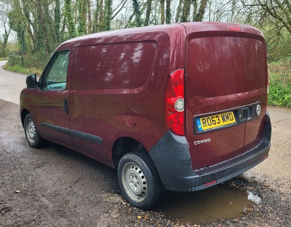 Vauxhall Combo Panel Van 1.3 Cdti 2000 16V Fwd L1 H1 201363 Red #5
