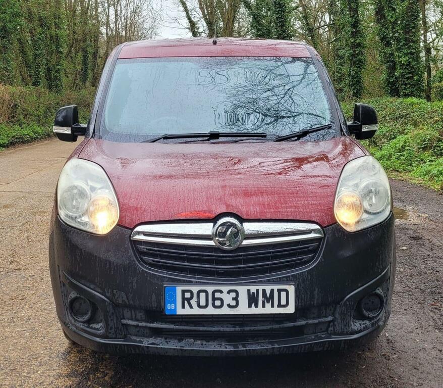 Vauxhall Combo Panel Van 1.3 Cdti 2000 16V Fwd L1 H1 201363 Red #2