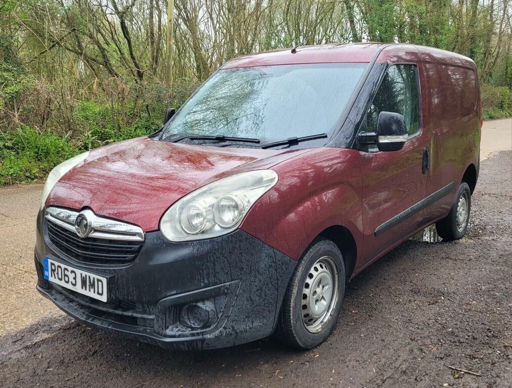 Vauxhall Combo Panel Van 1.3 Cdti 2000 16V Fwd L1 H1 201363 Red #3