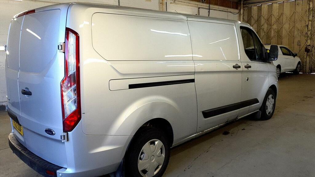 Ford Transit Custom Panel Van 2.0 300 Ecoblue Trend L2 H1 Euro 6 YS22ODF Silver #3