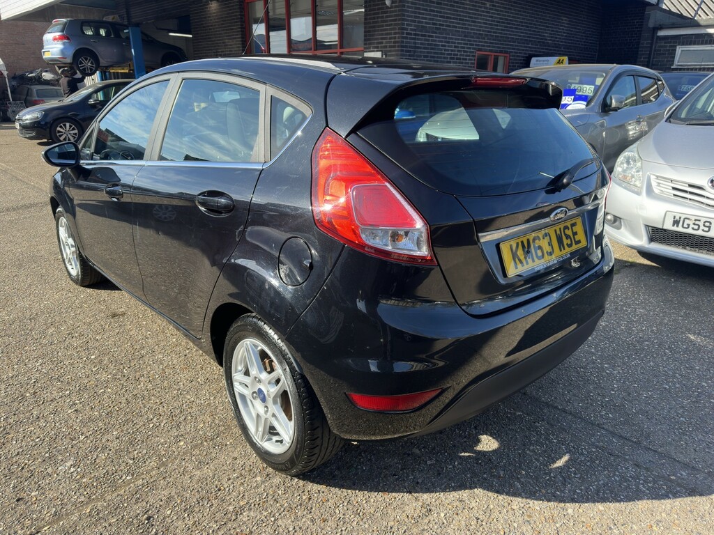 Ford Fiesta 1.3 Zetec 2013 KM63WSE Black #5