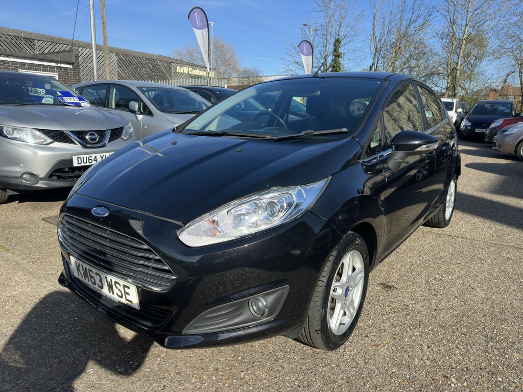 Ford Fiesta 1.3 Zetec 2013 KM63WSE Black #3