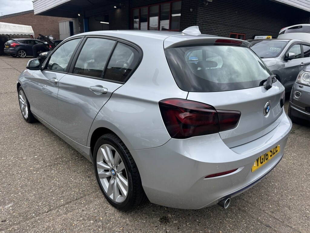 BMW 1 Series 1.5 116D Sport 5-Door 2016 YG16SZE Silver #5