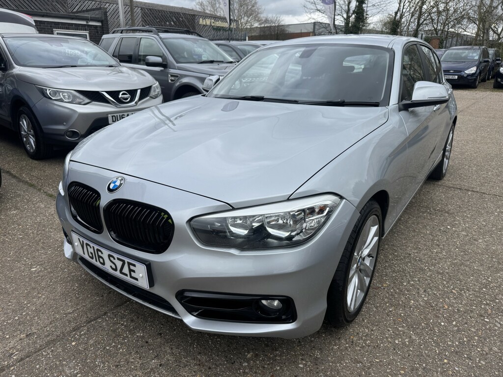 BMW 1 Series 1.5 116D Sport 5-Door 2016 YG16SZE Silver #3